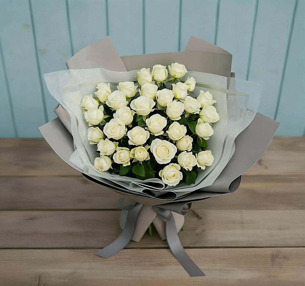 Букет Белоснежная нежность в Ясной