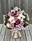 Букет цветов из: Альстромерии, Гвоздики, Розы и Хризантемы в Ясной