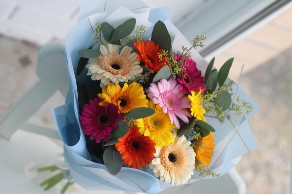 Букет цветов из: Герберы в Ясной