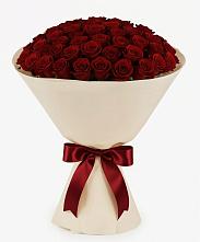 Букет 101 Бордовая роза Блэк Бакарра в Ясной