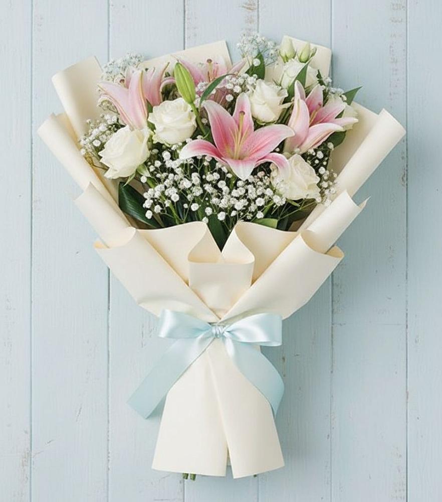 Букет цветов из: Лилии в Ясной