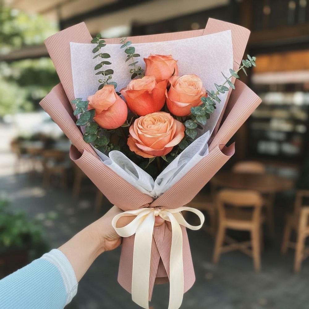 Букет цветов из: Розы в Ясной