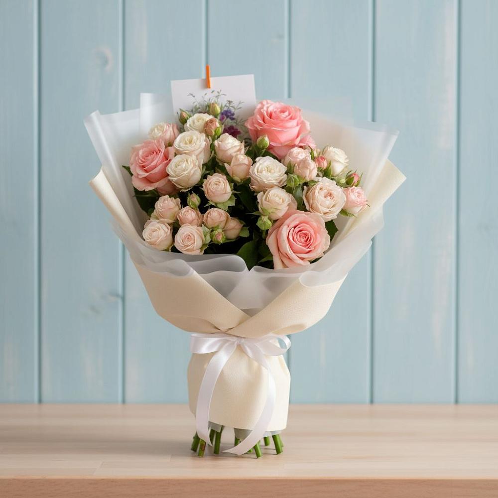 Букет цветов из: Розы в Ясной