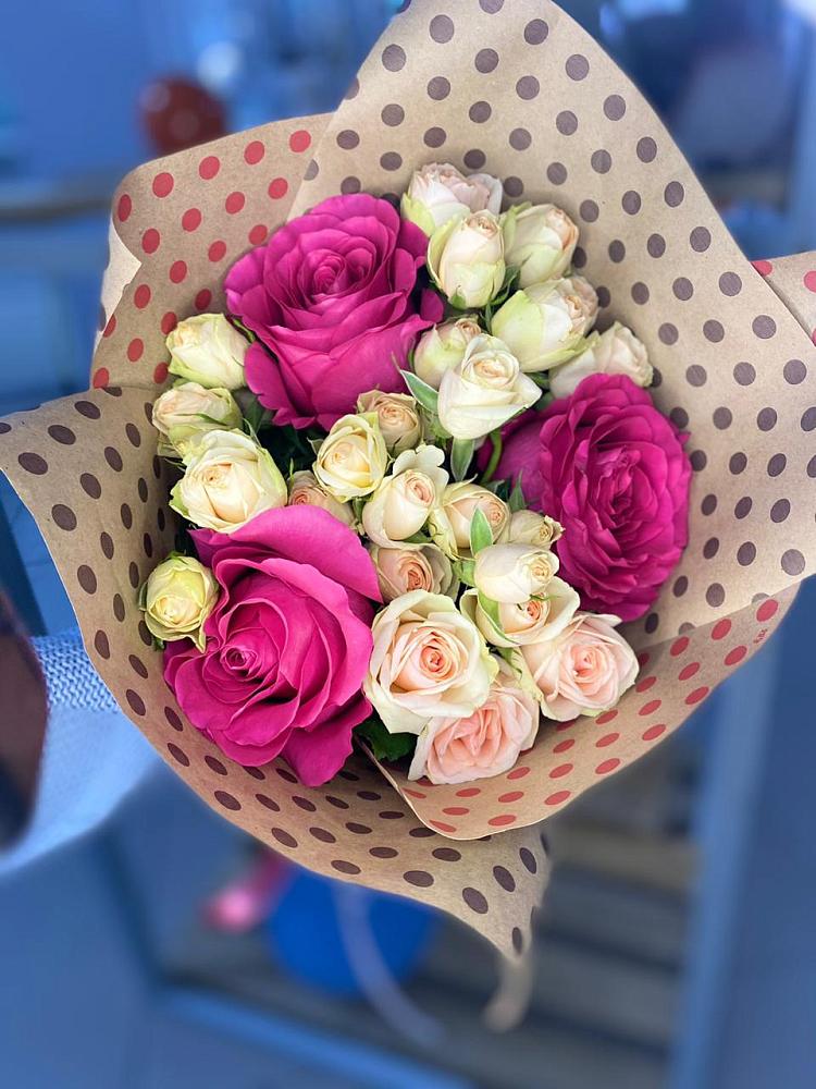 Букет цветов из: Розы в Ясной