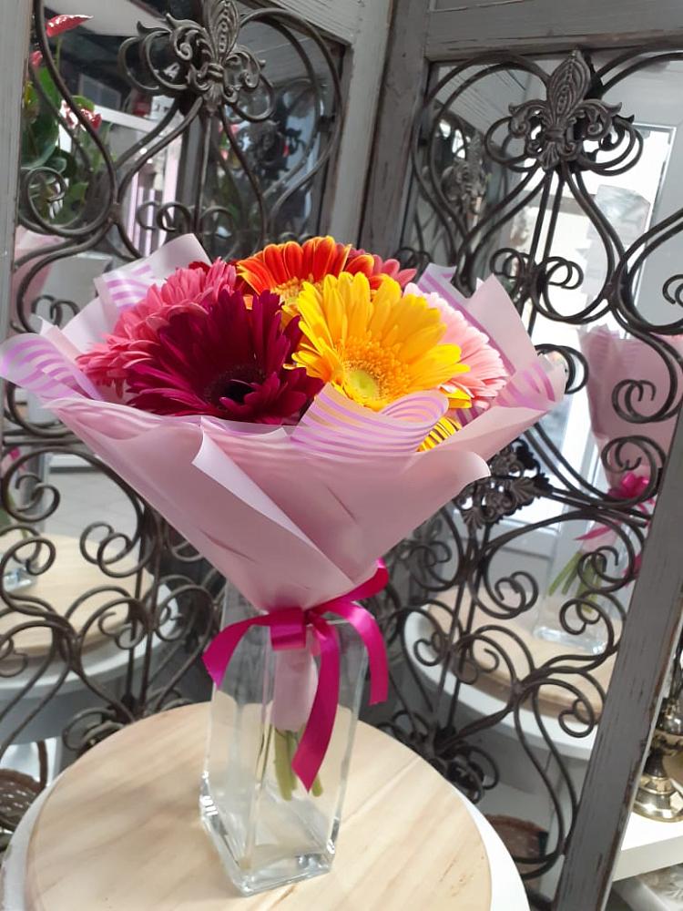 Букет цветов из: Герберы в Ясной