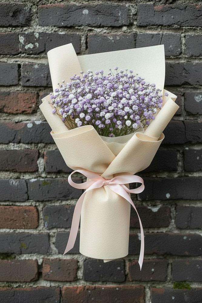 Букет цветов из: Гипсофила в Ясной