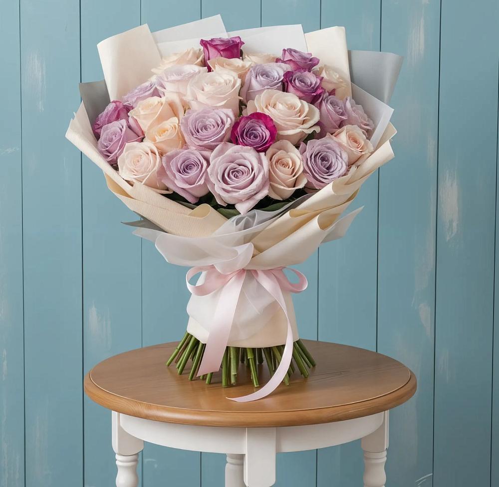 Букет цветов из: Розы в Ясной