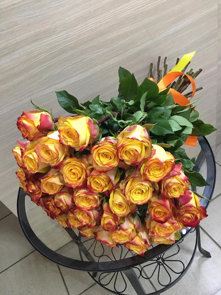 Букет Желтые розы в Ясной