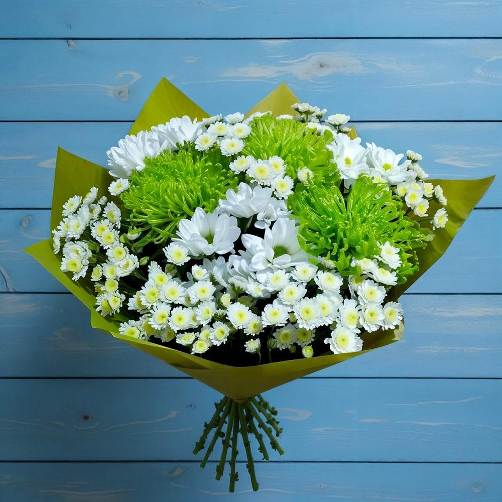 Букет цветов из: Хризантемы в Ясной
