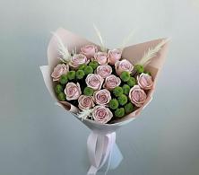 Букет цветов из:  Розы и Хризантемы в Ясной