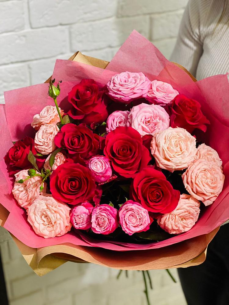 Букет цветов из: Розы в Ясной