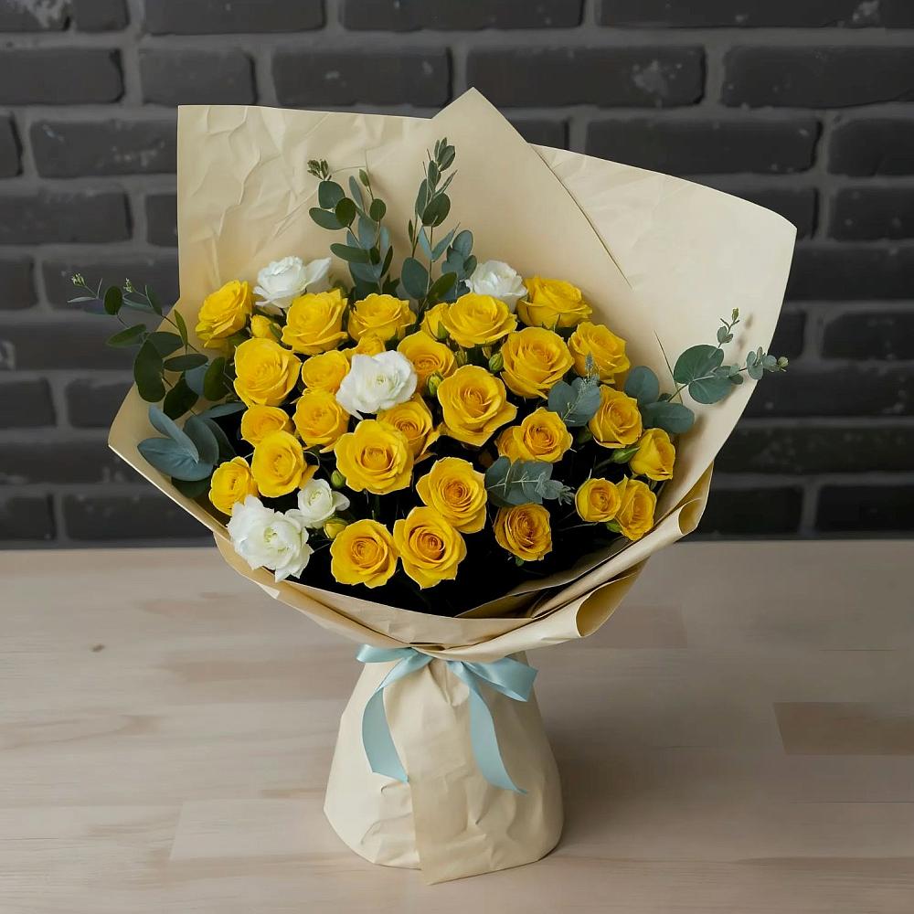 Букет цветов из: Розы в Ясной
