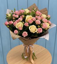 Букет цветов из:  Розы в Ясной
