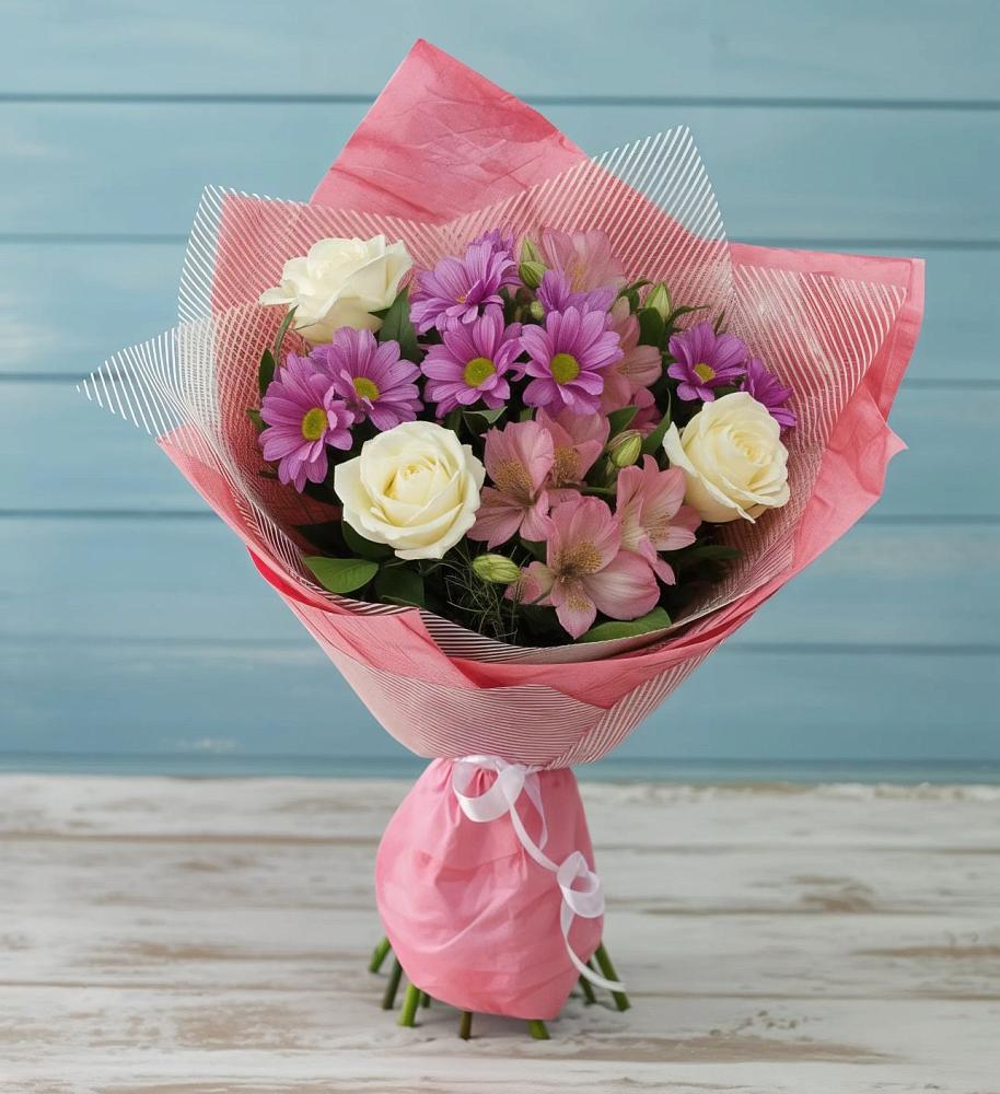 Букет цветов из: Герберы в Ясной