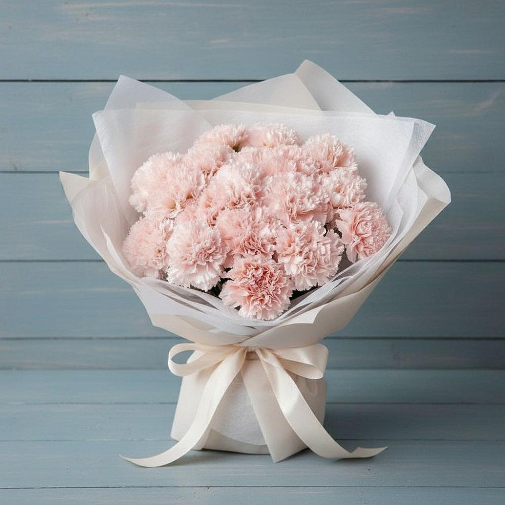 Букет цветов из: Гвоздики в Ясной