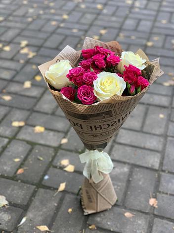 Букет цветов из: Розы в Ясной