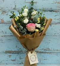 Букет цветов из:  Розы и Лизиантусы #REPLACE_PRED# Ясной